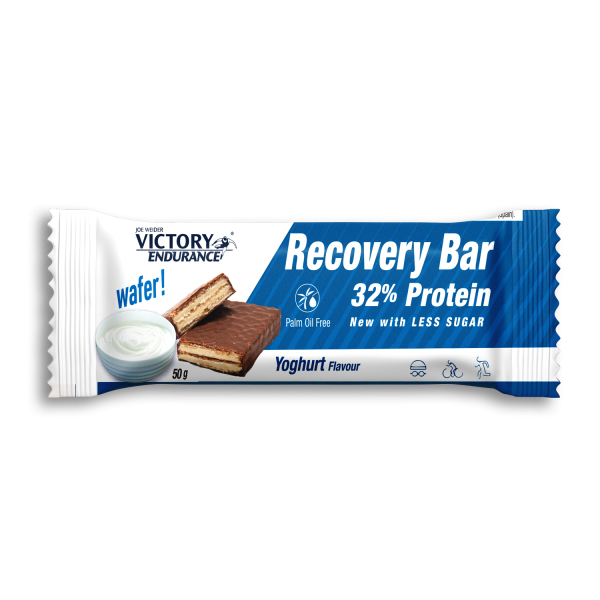 Victory Endurance Recovery Bar 1 barretta x 50 gr - Con il 32% di proteine per barretta - Ideale da assumere dopo sforzi intensi
