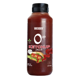 Weider Zero Ketchup Sauce 265 Ml - 0% Fat Sauce Zero Sugar 100% Flavor