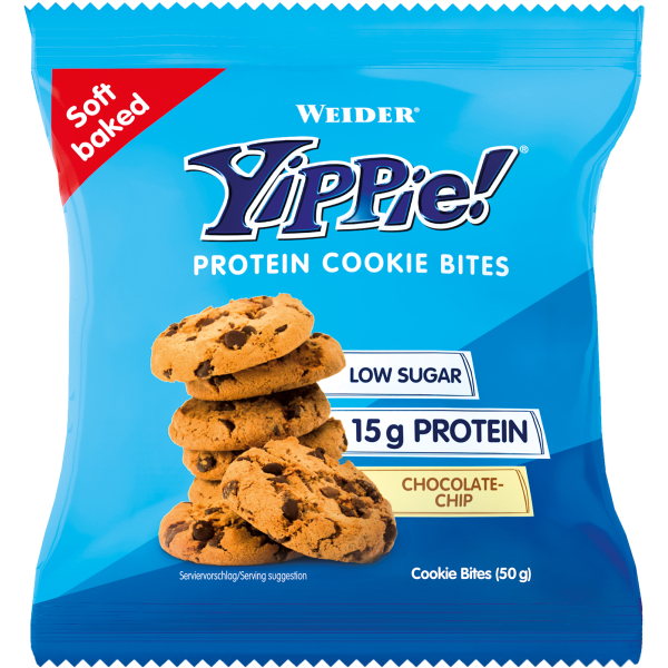 Weider Yippie! Cookie Protein Bites 1 bag x 50 gr