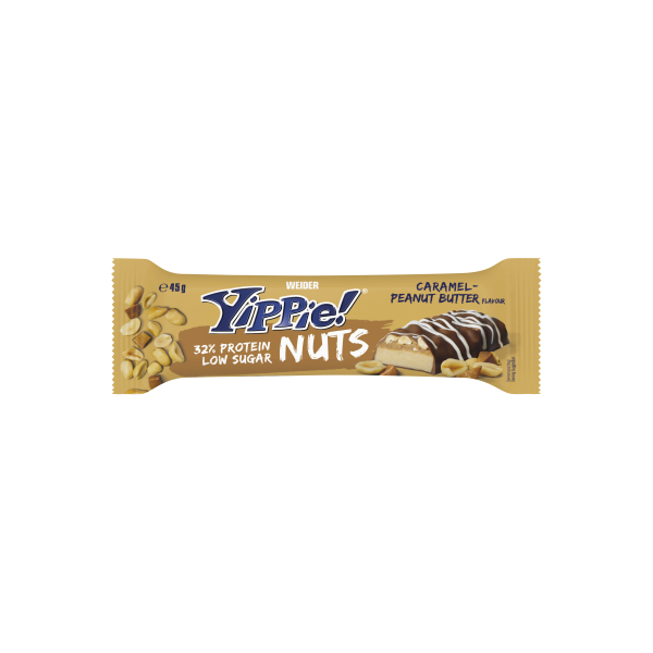 Weider Yippie Nuts Bar 1 bar x 45 gr