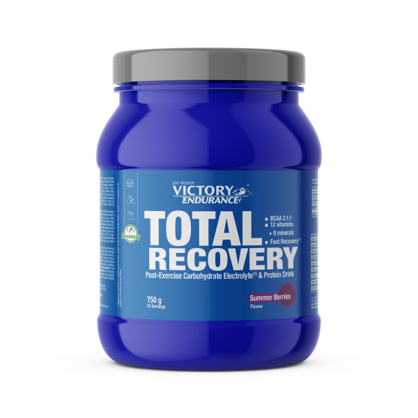 Victory Endurance Total Recovery 750g. Maximiza la recuperación después del entrenamiento. Enriquecido con electrolitos y vitaminas. 