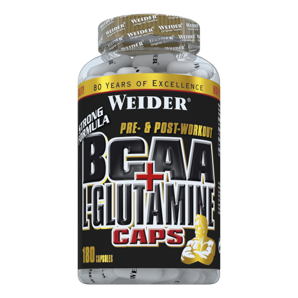 Weider BCAA + L-Glutamine 180 caps