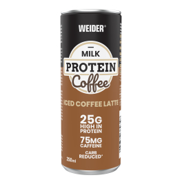 Weider Melk Proteïne Shake Koffie 250ml - 1 Blik