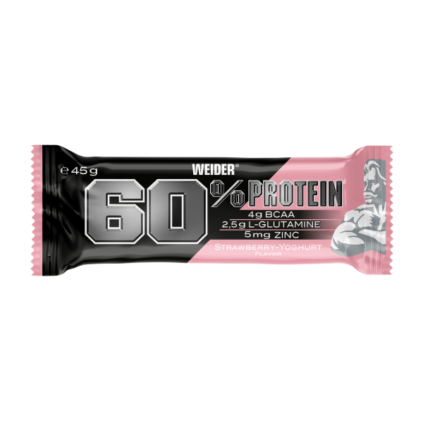 Weider 60% Protein Bar 1 barre x 45 gr