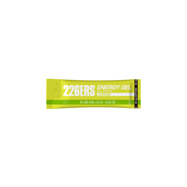 226ERS Energy Plus Gel BIO Lemon with 40 mg of Caffeine - 1 gel x 40 gr