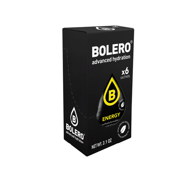 Bolero Energy Drink with Taurine and Caffeine 12 sachets x 7 gr