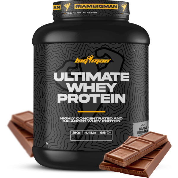Pack BigMan Ultimate Whey Protein 2 kg + Creatine Micronized 200 Gr