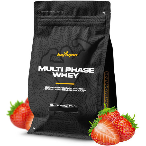 BigMan Multi-Phase Whey 2,26 kg (5 Lbs)