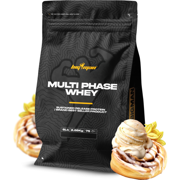 BigMan Multi-Phase Whey 2,26 kg (5 Lbs)