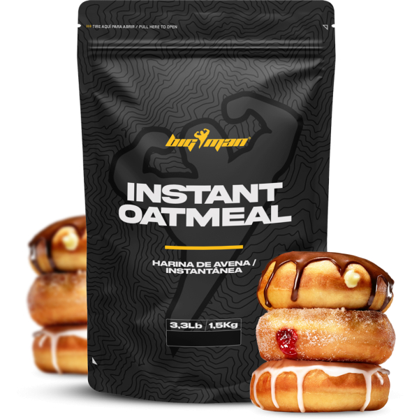 BigMan Instant Oat Meal - Harina de Avena Instantanea 1.5 kg