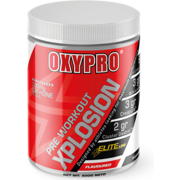 Oxypro Nutrition Pre-wourkout Xplosion 500gr Lima Limón - Sugar Free