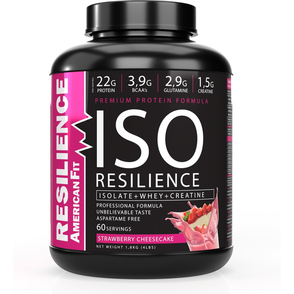 Resilience American Fit Proteina Isolada + Whey+creatina Resilience 1.8 Kg