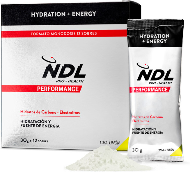 Ndl Pro Health Hydratatie + Energie 12 Sticks X 30 Gr / Hydratatie En Energiebron Smaak Limoen-image