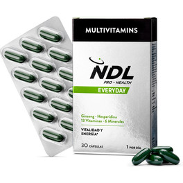 NDL Pro-Health Multivitamine 30 Kapseln / Vitalität und Energie