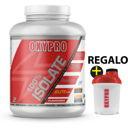 Oxypro Nutrition 100% Isolate Isolac® Con Digezyme® 2kg - Strawberry Banana + Regalo Shaker - Proteina Aislada De Suero De Lec