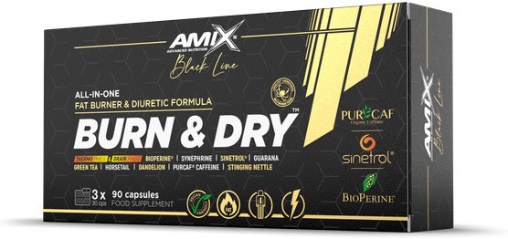 Amix Black Line Burn & Dry 90 Caps-image