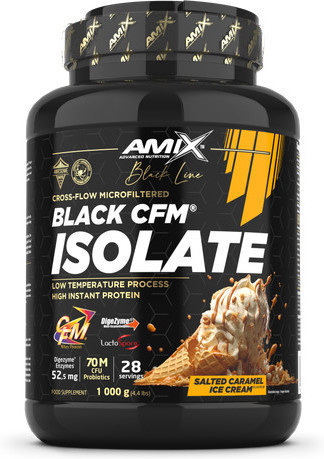 Amix Black Line Cfm Isolate 1 Kg Sabor Caramelo Salado-image