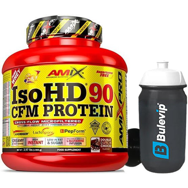GESCHENKPAKET Amix Pro Iso HD CFM Protein 90 1800 gr + PRO Mixer Shaker 500 ml