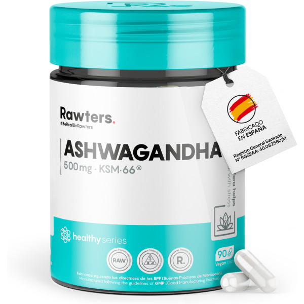 Rawters Ashwagandha - 90 Cápsulas