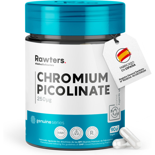 Rawters Chromium Picolinate - 90 Capsules
