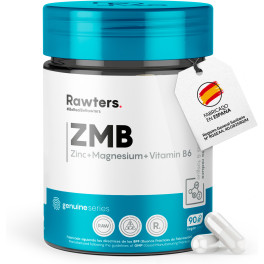 Rawters Zmb - Zinc. Magnesio. Vitamina B6 - 90 Cápsulas