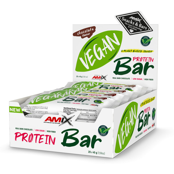 Amix Vegan Protein Bar 1 Barrita X 45 Gr