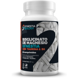 Synestia Biology Bisglicinato De Magensio Synestia (60 Comprimidos)