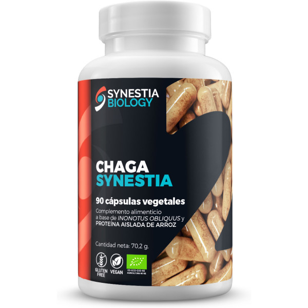 Synestia Biology Chaga-eco (90 Gélules Végétales)
