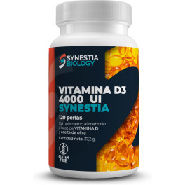 Synestia Biology Vitamina D3 4000 Ui Synestia (120 Perlas)