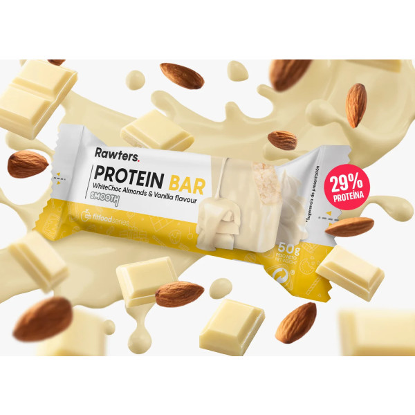 Rawters Pack 12 Barritas Proteicas - Whitechoc Almond