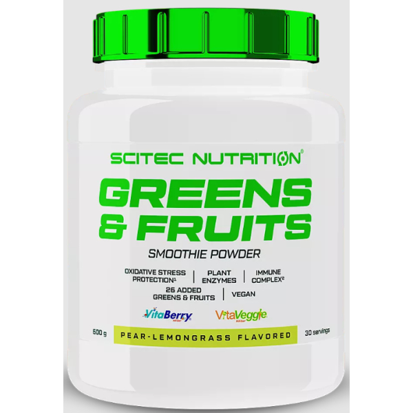 Scitec Nutrition Greens & Fruits 600 Gr