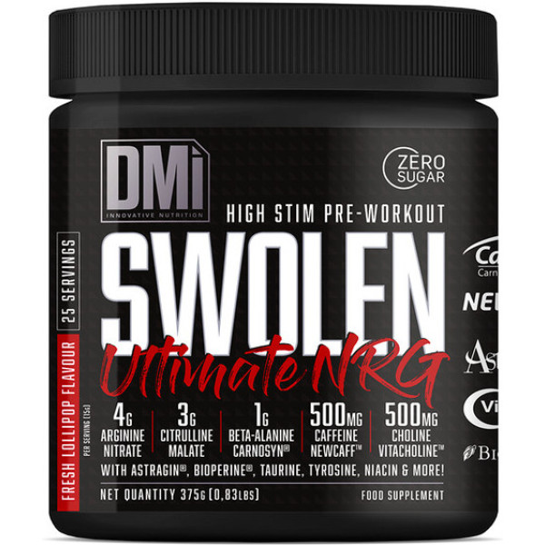 Dmi Nutrition Swolen Ultimate Nrg (high Stim Pre-workout) 375 Gr