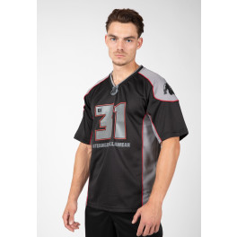 Gorilla Wear Camiseta de atleta 2.0 - Dennis James - Negro/Gris - XXL