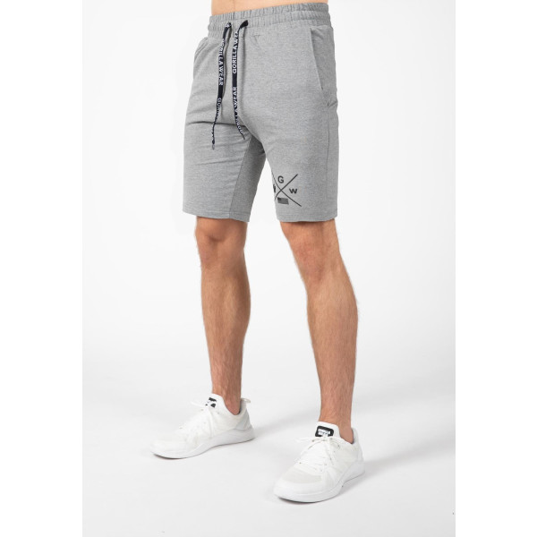 Gorilla Wear Cisco Shorts - Grijs/Zwart - 3xl
