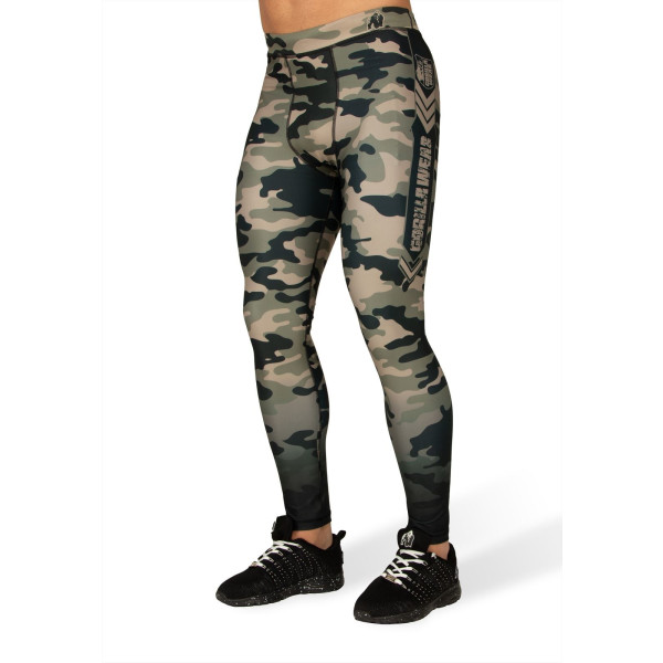 Gorilla Wear Mechas de hombres Franklin - Dark Green -XL