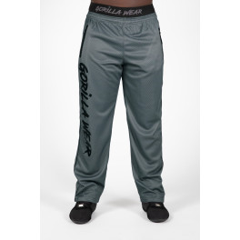 Gorilla Wear Pantalones de malla de mercurio - gris/negro - xxl/3xl