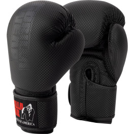 Luvas de boxe Gorilla Wear Montello - pretas - 12 onças