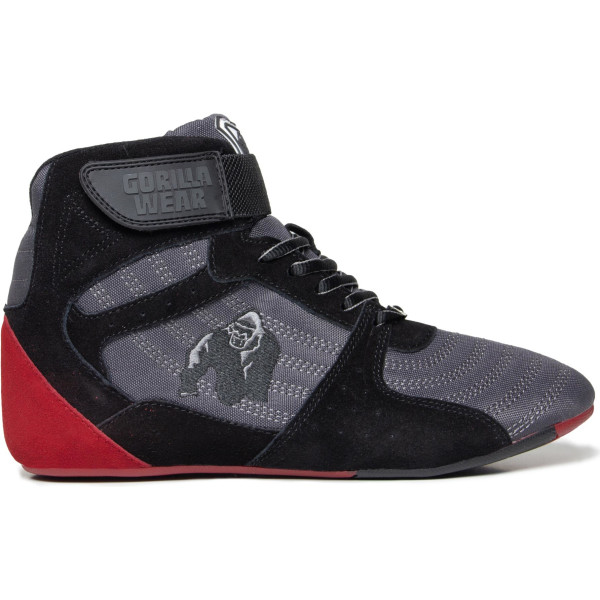 Gorilla Wear Perry High Tops Pro - Gris/Negro/Rojo - EU 36