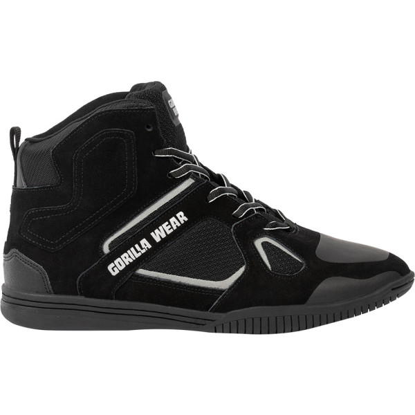 Gorilla Wear Troy High Tops - Negro/Gris - EU 44