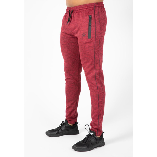 Gorilla Wear Wenden Track Pants - Burgundy Red - XL