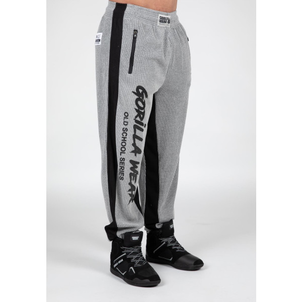 Gorilla Wear Augustine Old School Pants - Gray-l/xl