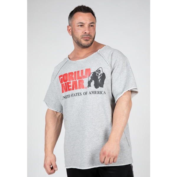 Gorilla Wear Top de entrenamiento clásico - Gray - S/M