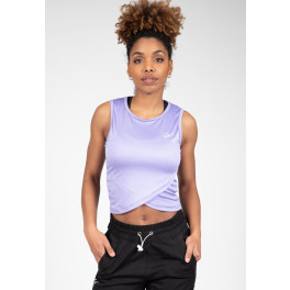 Gorilla Wear Estelle Top Twisted Crop - Lilac - M