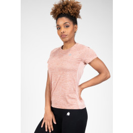 Gorilla Wear Camiseta de Monetta Performance - Salmon Pink - M