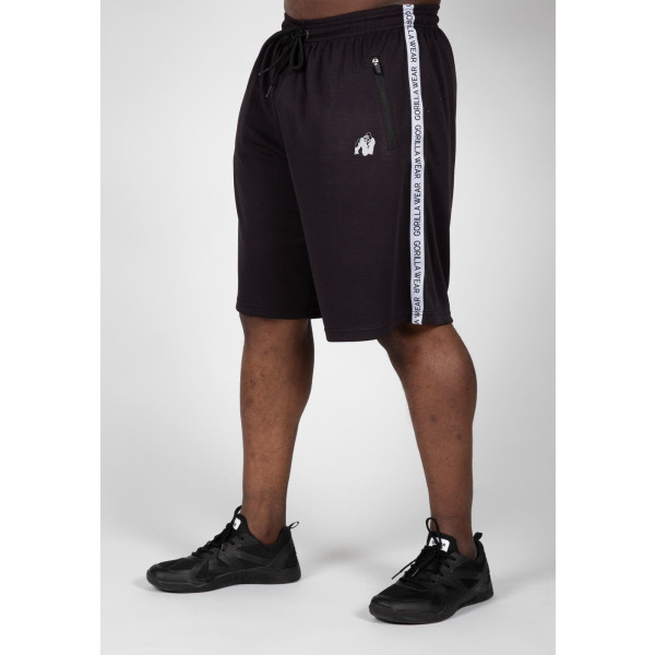 Gorilla Wear Reydon Mesh Shorts 2.0 - Schwarz - XXL