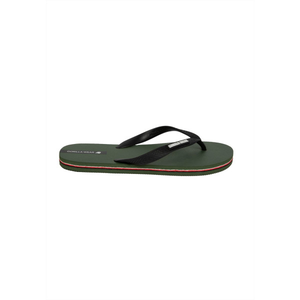 Gorilla Wear Kokomo Flip -Flops - Army Green - Eu 44