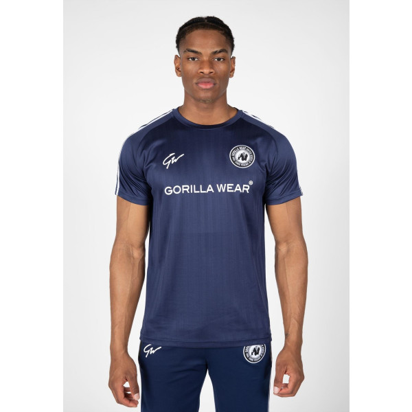 Gorilla Wear Stratford T-Shirt – Marineblau – XL