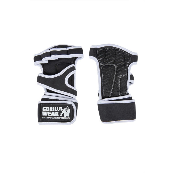 Gorilla Wear Yuma Weight Lifting Training Gloves - Black/White - S