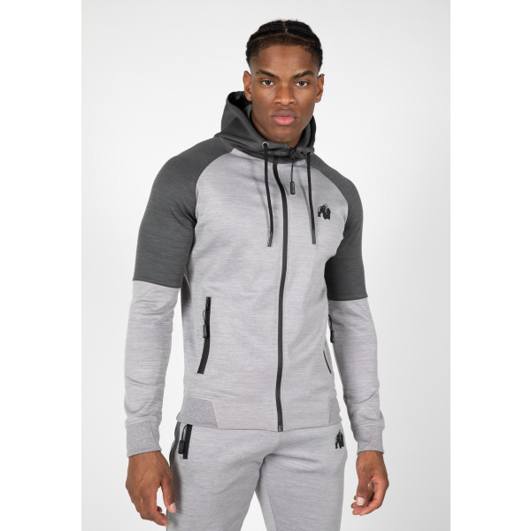 Gorilla Wear Sullivan Track Jacket - Gray - L