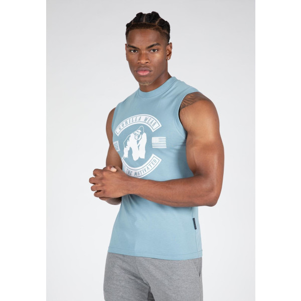 Gorilla Wear Tuma ToLy Top - Azul - 2xl